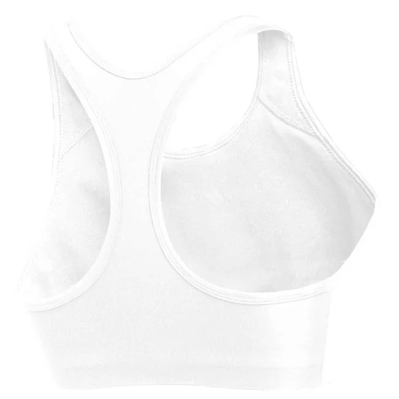 Nike Swoosh Plus Size White Dri-FIT Medium Support Sports Bra Size 2X - Picture 3 of 9